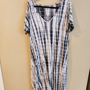 Flowy Tie Dye Maxi Dress